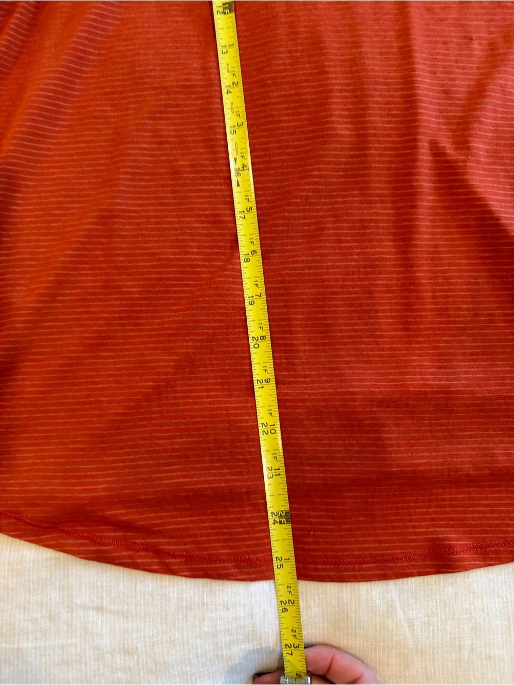 Rust Orange Racerback Tank Top - Picture 4 of 5